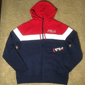 NWT • Fila • Men's Rugged Hooded Drawstring • L